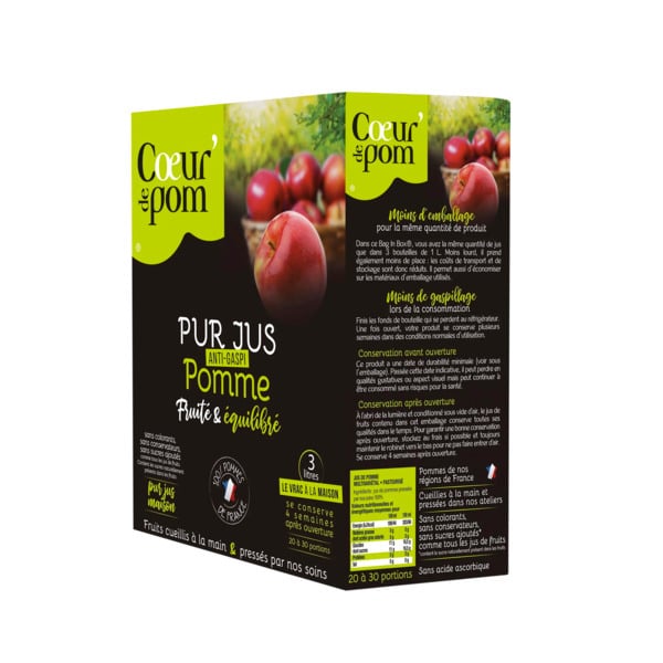  Jus De Pomme Coeur De Pom code EAN 3760195900109 