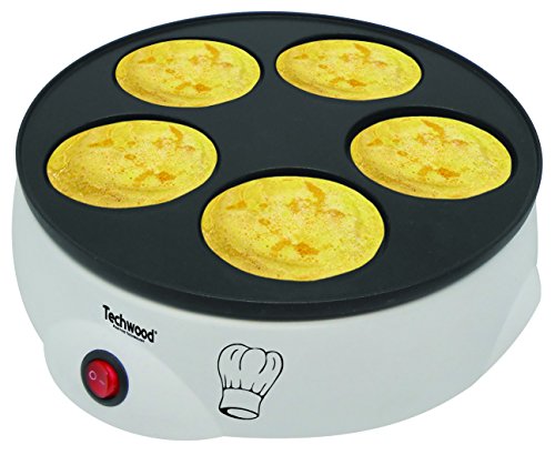 Techwood TCP-750 Mini Crêpière 23.5 x 6,5 x 26....