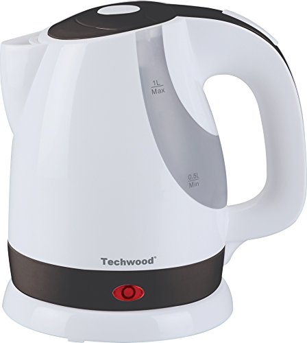 Techwood TB-1016 Bouilloire sans Fil 1 L