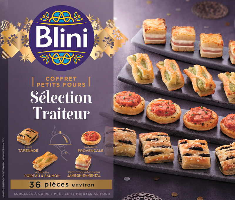 COFFRET PETITS FOURS TRAITEUR BLINI