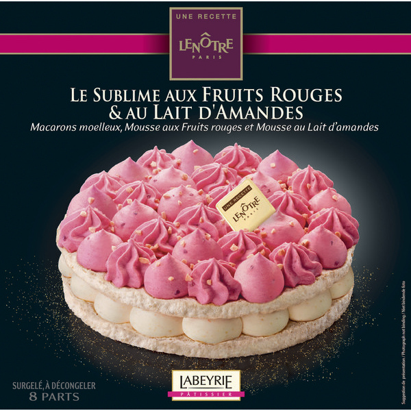 Dessert Lenôtre Le Sublime 3760197636181 labeyrie Dessert Lenôtre Le Sublime 3760197636181 labeyrie