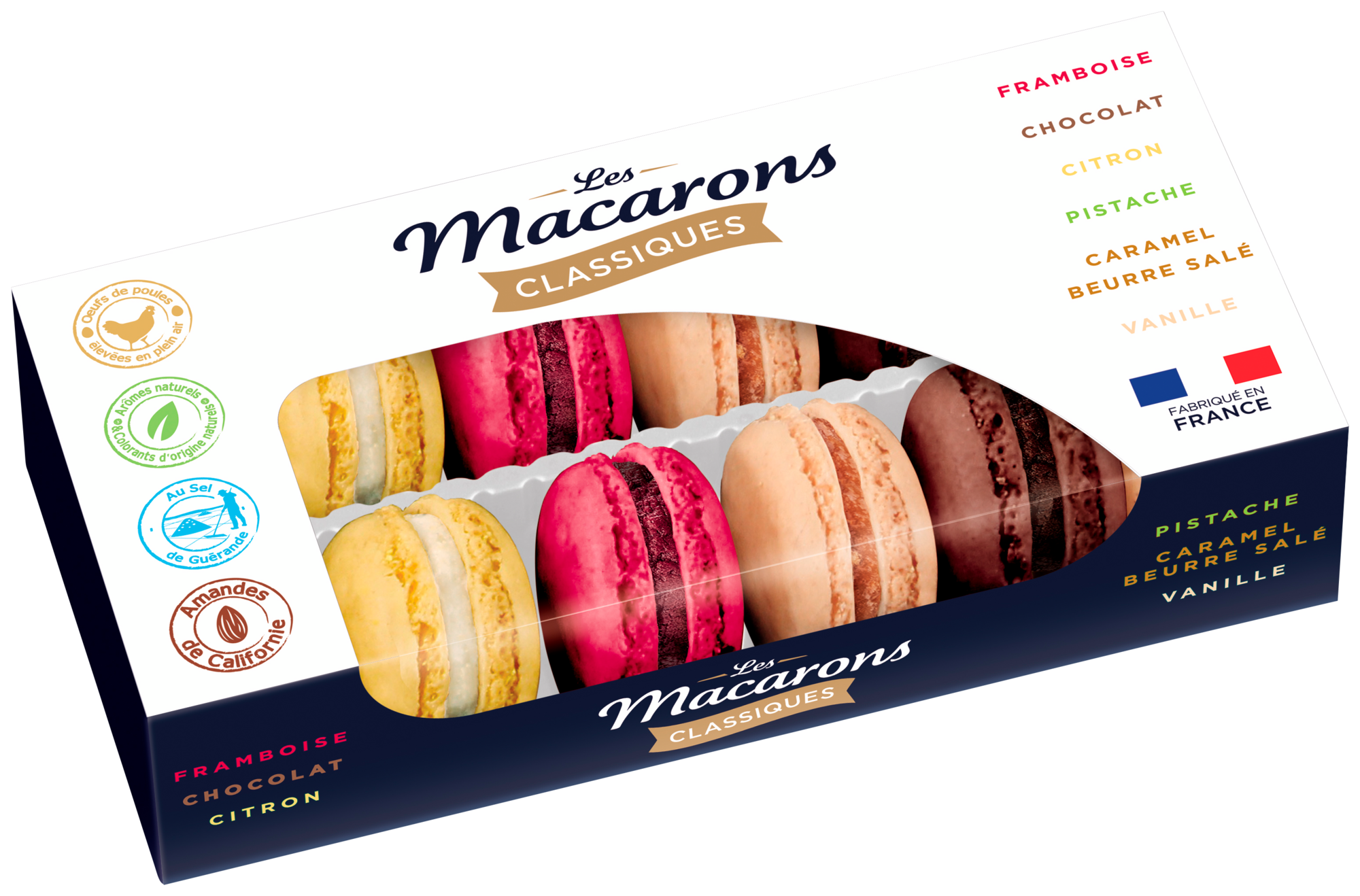  12 Macarons classiques code EAN 3760197637775 