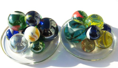 25 Billes en verre Maxi-Tailles : Boulards et/o...