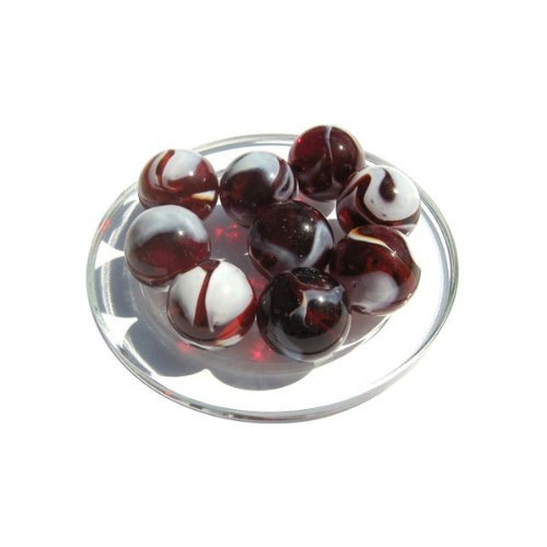 2 Billes Calot IGUANE - Billes en verre de 25 mm