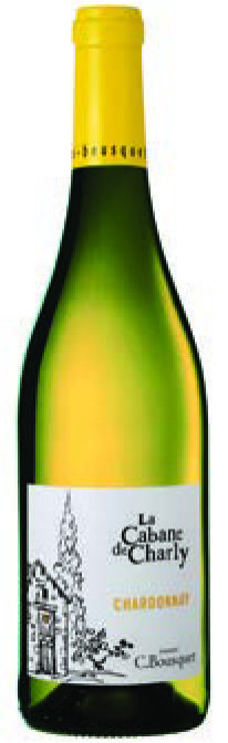  IGP(2) PAYS D’OC CHARDONNAY LA CABANE DE CHARLY 2019. code EAN 3760206360021 