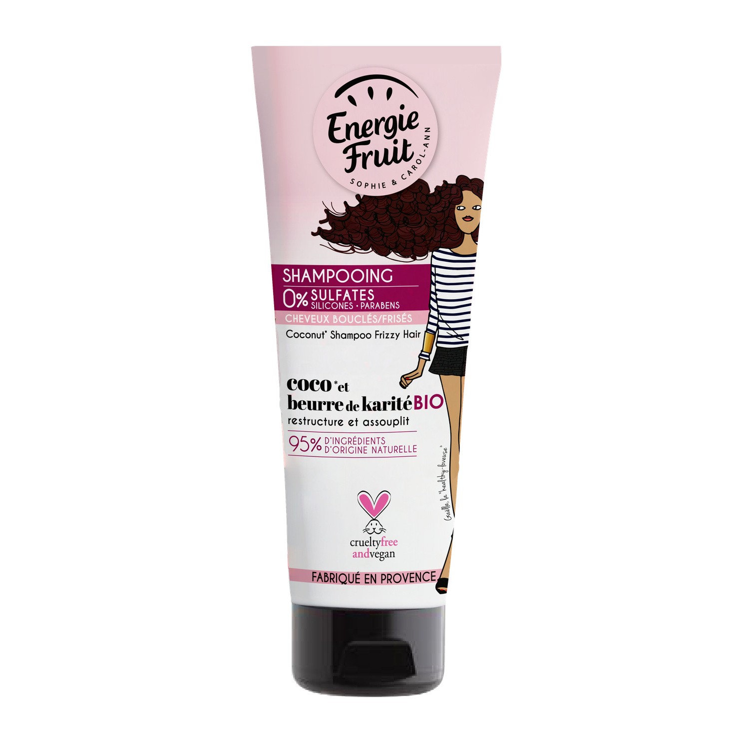 ENERGIE FRUIT Shampooing coco et beurre de karité bio ENERGIE FRUIT code EAN 3760207114845 