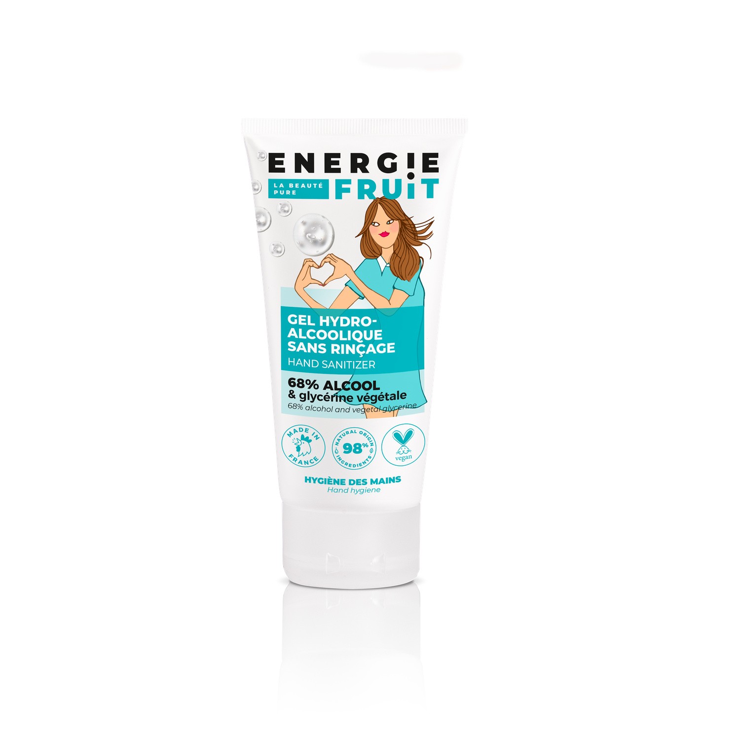 ENERGIE FRUIT Gel désincfectant mains  ENERGIE FRUIT code EAN 3760207117662 