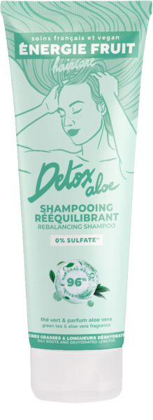 SHAMPOOING CLEAN DETOX THÉ VERT ET PARFUM MENTH...