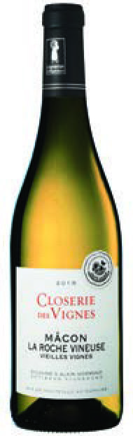  AOP(1) MÂCON LA ROCHE VINEUSE CLOSERIE DES VIGNES “VIEILLES VIGNES” 2018. code EAN 3760213280121 