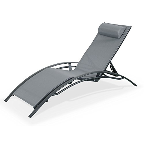 - bain de soleil aluminium - louisa anthracite ...