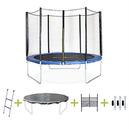 Mars trampoline avec bâche de protection + éche...