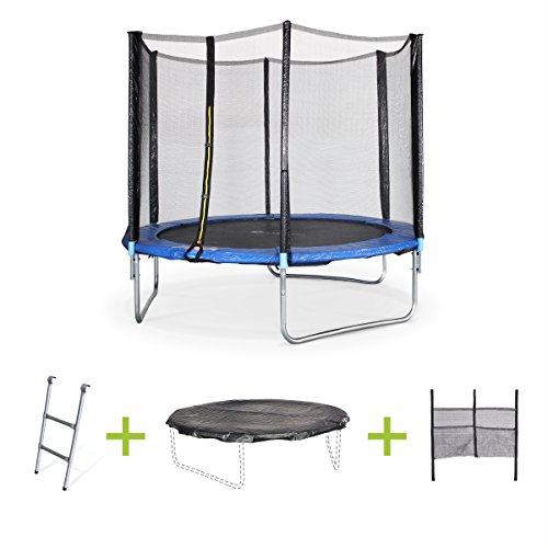 Pluton trampoline rond avec bâche de protection...