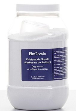 Cristaux de Soude boite hermétique 1kg avec dos...