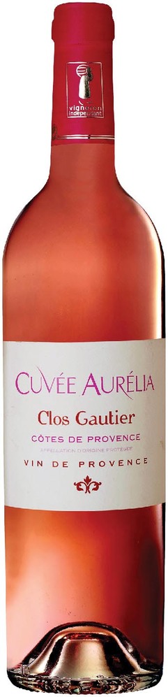 CUVÉE AURÉLIA AOP CÔTES DE PROVENCE CLOS GAUTIER code EAN 3760218071212 