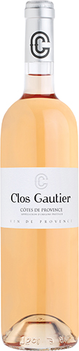  AOP CÔTES DE PROVENCE BIO
CLOS GAUTIER 
2024 code EAN 3760218071625 