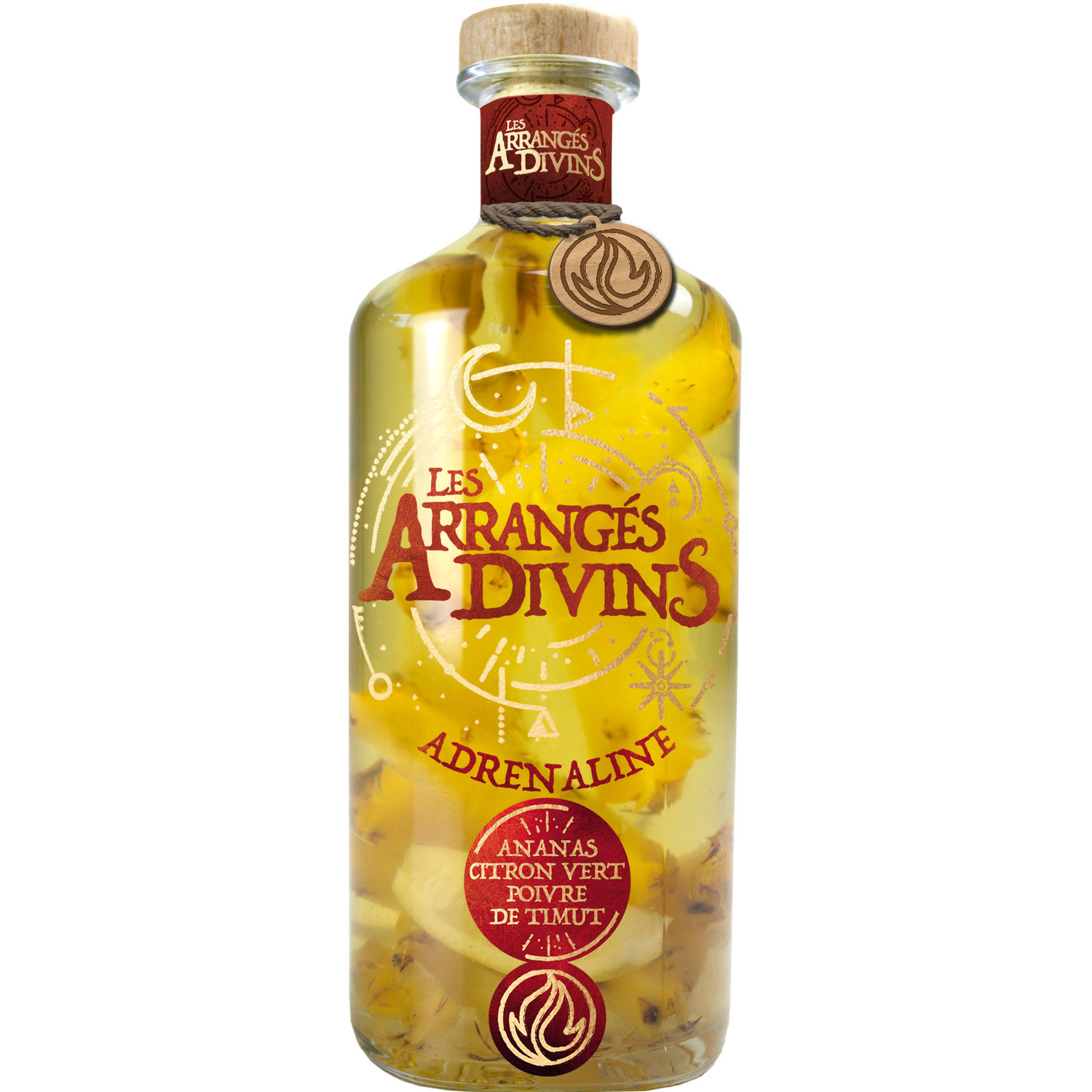 Rhum adrénaline ananas/citron vert/ poivre de timut LES ARRANGES DIVINS 3760221471139 LES ARRANGES DIVINS Rhum adrénaline ananas/citron vert/ poivre de timut LES ARRANGES DIVINS 3760221471139 LES ARRANGES DIVINS