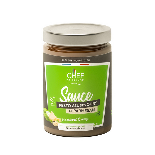 SAUCE PESTO AIL DES OURS ET PARMESAN
