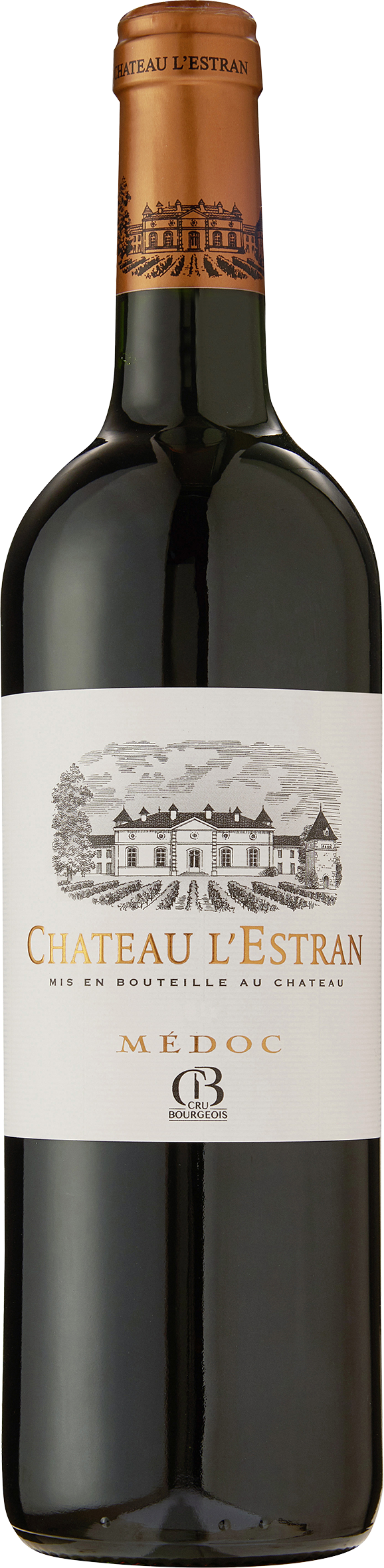 CHATEAU L'ESTRAN AOC MÉDOC CRU BOURGEOIS ROUGE code EAN 3760235510190 