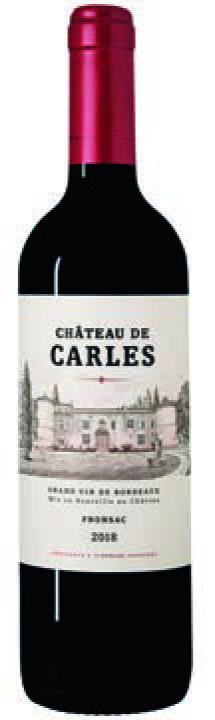 AOP(1) FRONSAC CHÂTEAU DE CARLES 2018. 3760236150333 (3760236150333)