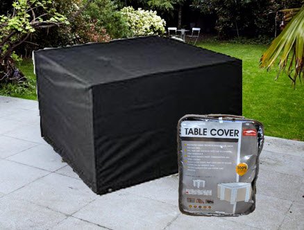 HBCOLLECTION - housse pour salon de jardin 4 places carré 135cm h72cm polyester code EAN 3760236506345 