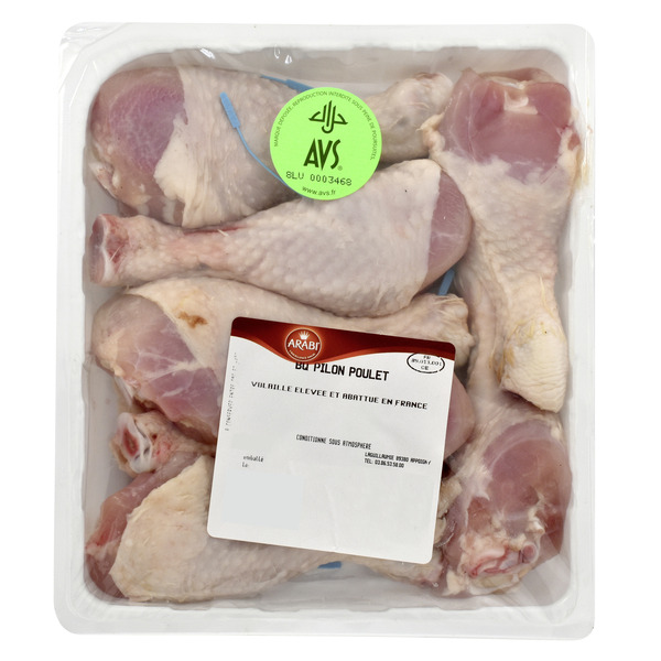 Pilons de poulet Halal
