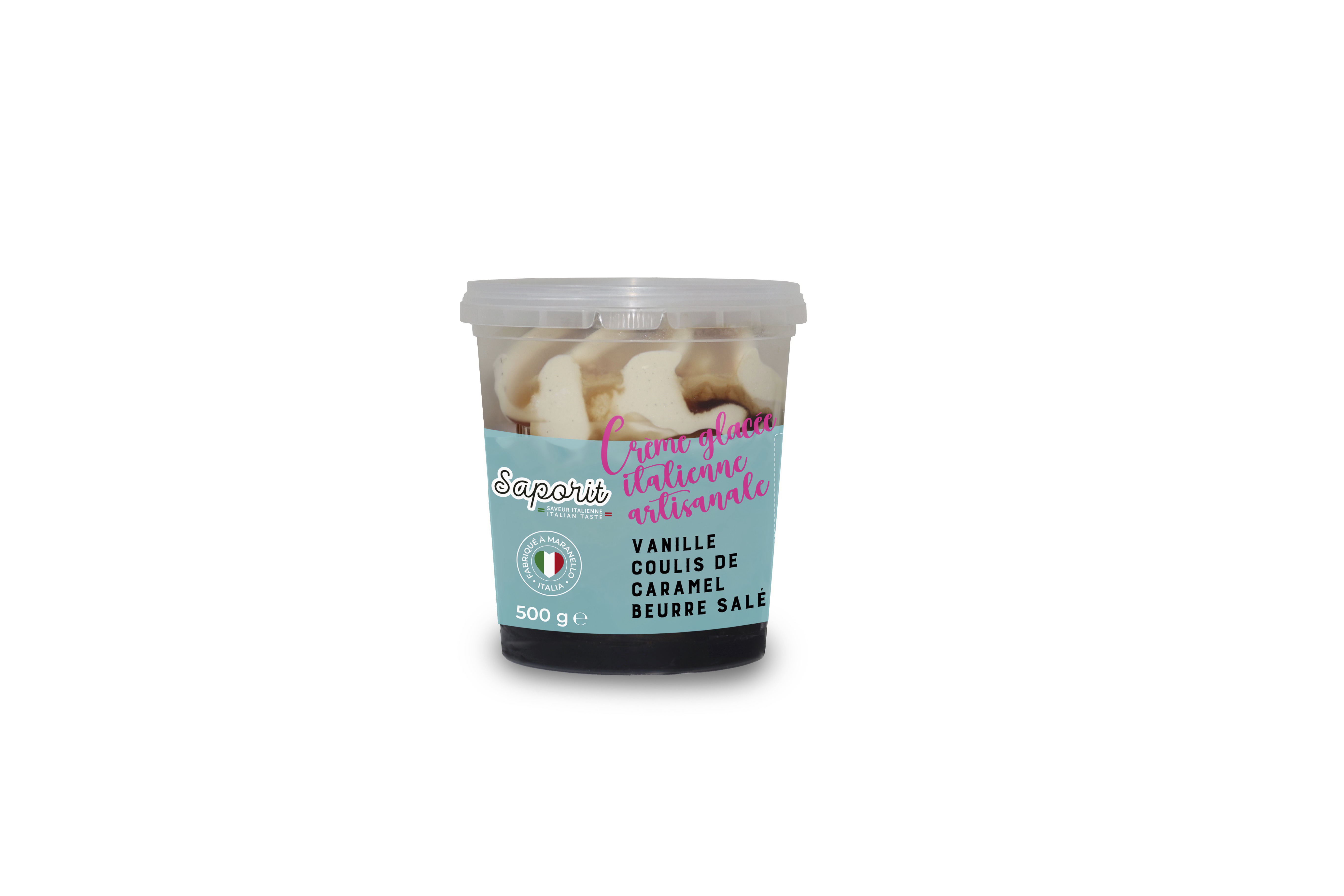CREME GLACEE ITALIENNE ARTISANALE VANILE COULIS...