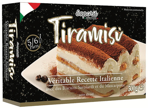 TIRAMISU SURGELÉ 3760239140980 SAPORIT
