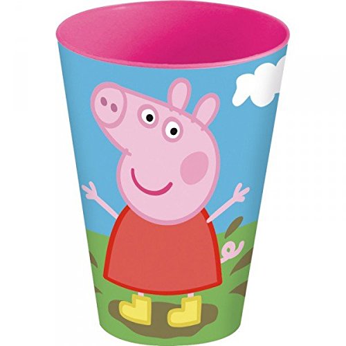 1 Verre en plastique alimentaire PEPPA PIG Cont...