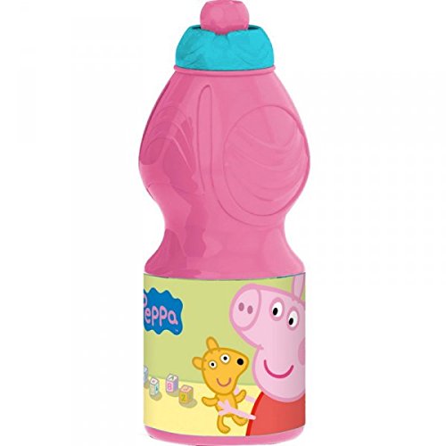 1 Gourde en plastique PEPPA PIG Contenance : 400ml