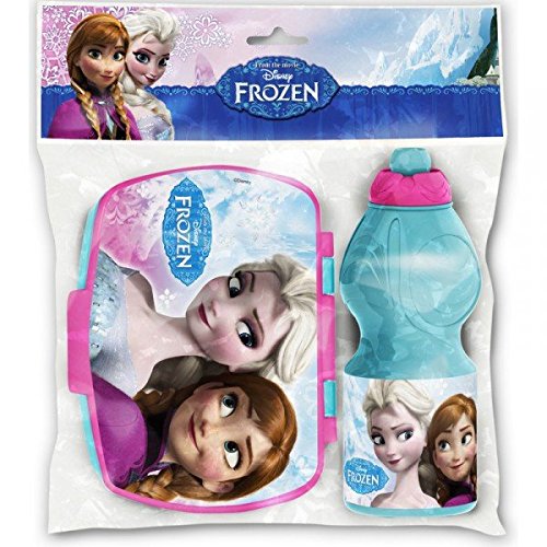 1 Set boite à goûter + gourde LA REINE DES NEIGES