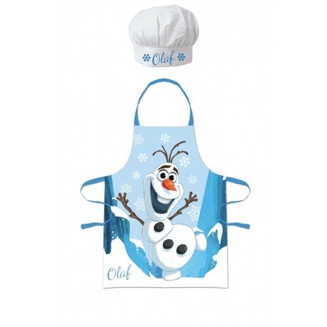 Tablier + toque Olaf 