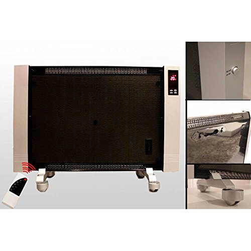 Wellkom Chauffage électrique rayonnant 2000W Mobile et Fixe 3760241703234 (3760241703234)