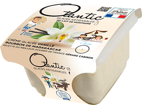 SORBETS OU CRÈMES GLACÉES