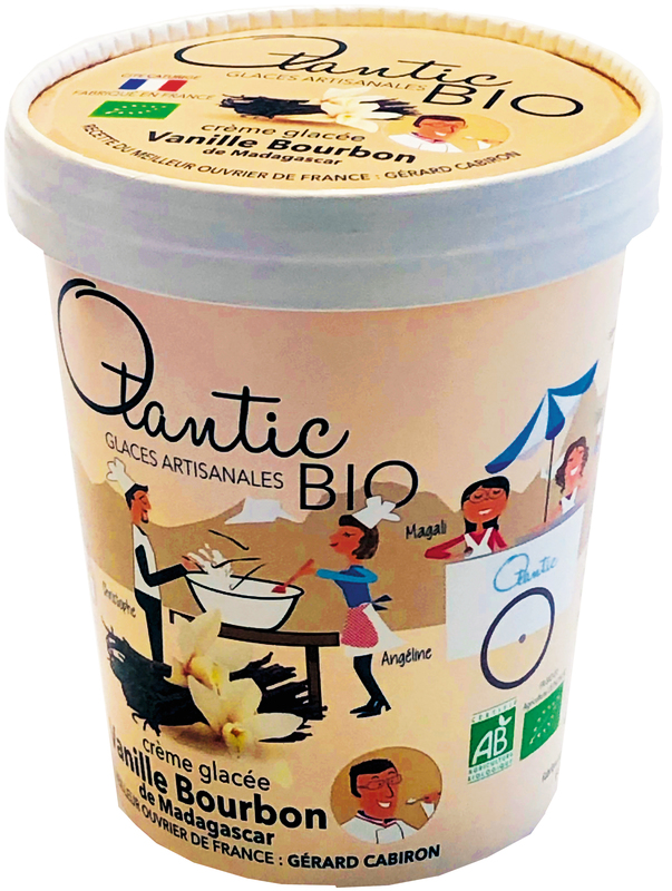CRÈME GLACÉE VANILLE BIO Otantic
