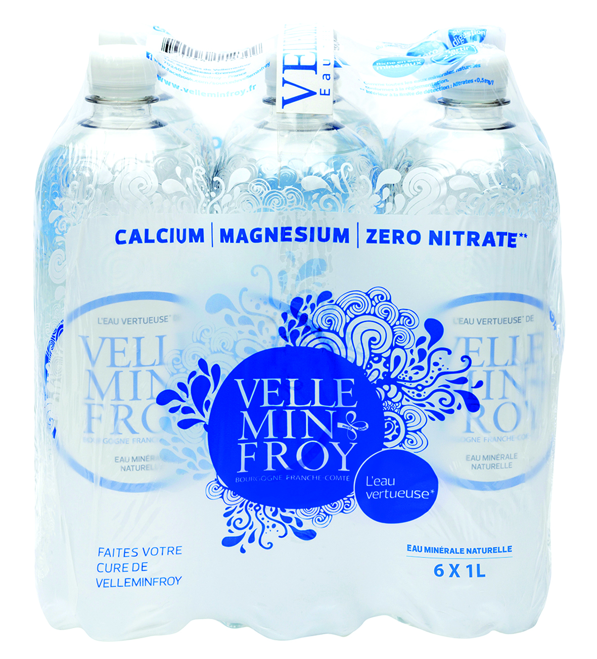 VELLEMINFROY EAU MINÉRALE NATURELLE code EAN 3760244112309 