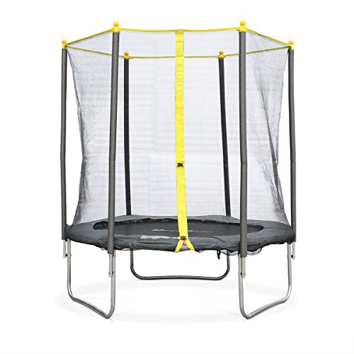 - trampoline rond de 180 cm de diamètre avec so...