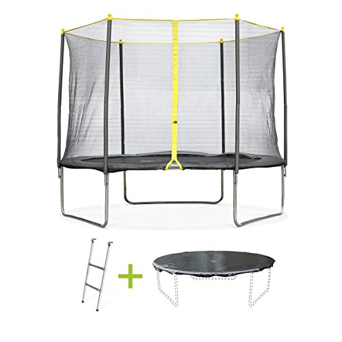 - trampoline rond de 305 cm de diamètre avec so...