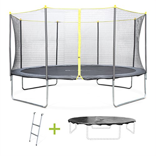 - trampoline rond de 430 cm de diamètre avec so...