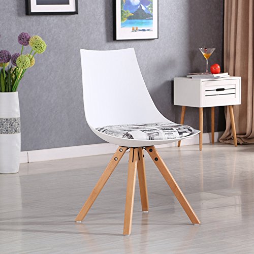 Chaise design blanche - Minsk