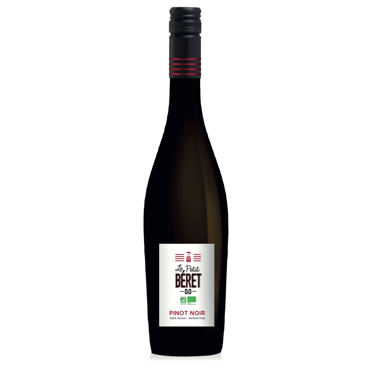 Boisson Pinot Noir sans alcool bio LE PETIT BERET