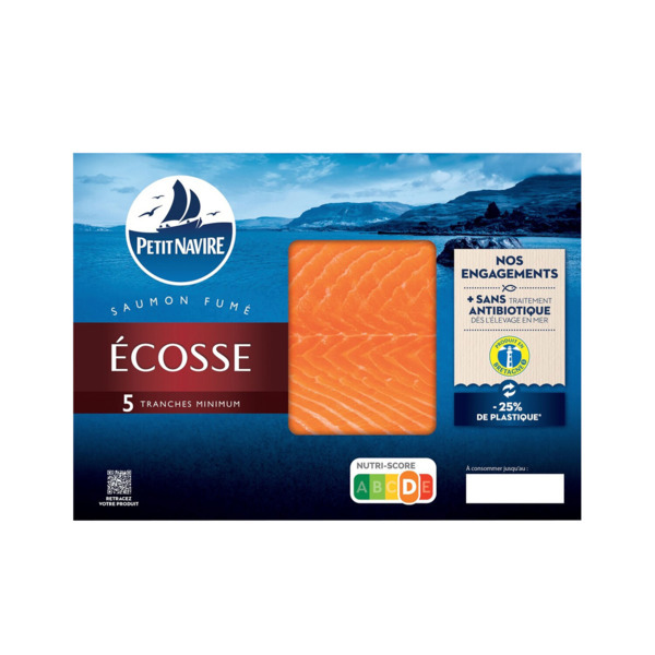  Saumon Fumé D'écosse Petit Navire code EAN 3760253433341 