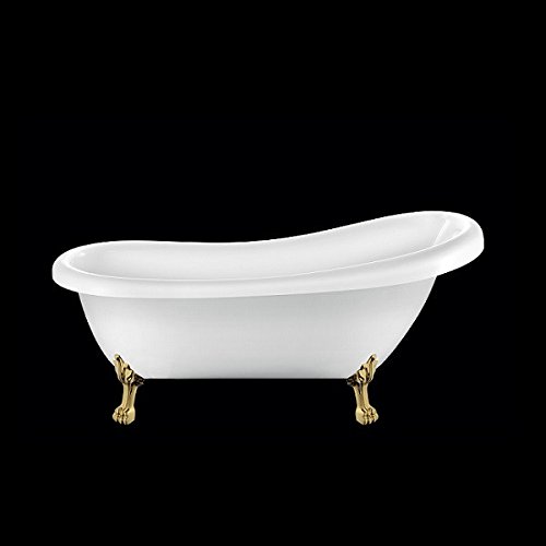 Baignoire ancienne RICHMOND 171 Blanche avec Pa...