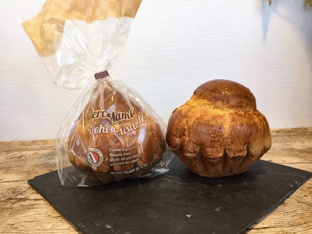 BRIOCHE À TÊTE ARTISANALE NATURE Merci Mamie 3760255300368 Merci Mamie