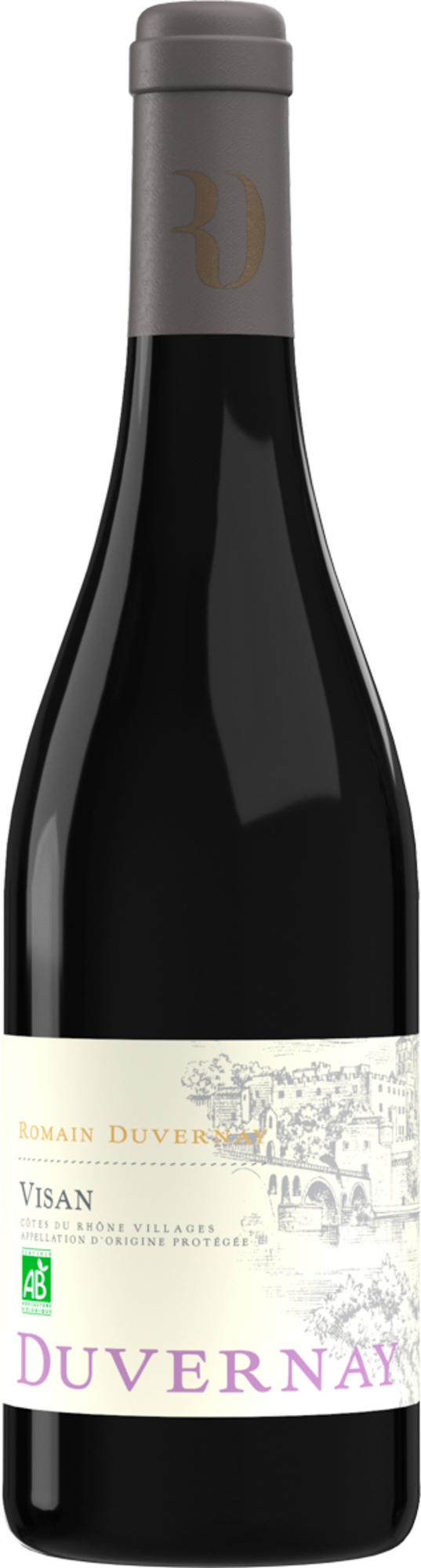 AOP CÔTES DU RHÔNE VILLAGES VISAN BIO
ROUGE 3760256771525 ROMAIN DUVERNAY 2022