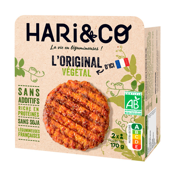 Galettes végétales