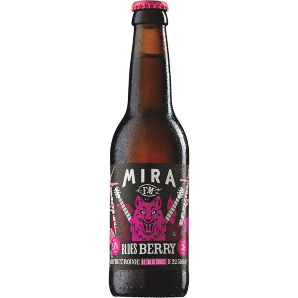 BIÈRE BLUES BERRY FRUITS ROUGES
MIRA