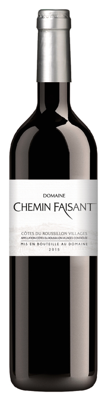 Domaine Chemin Faisant AOP CÔTES DU ROUSSILLON VILLAGES ROUGE 2015 Domaine Chemin Faisant code EAN 3760260053068 