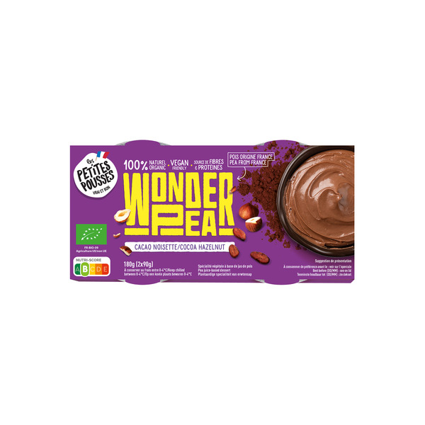 LES PETITES POUSSES Wonder Pea Bio code EAN 3760266120559 