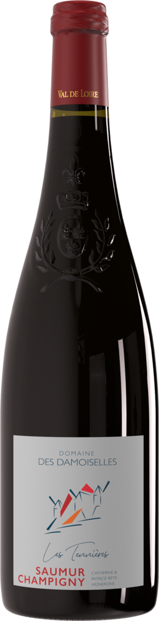 DOMAINE DES DAMOISELLES - LES TENNIÈRES 2022 AOP SAUMUR CHAMPIGNY BIO
ROUGE code EAN 3760267310003 