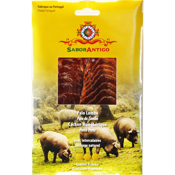 Paio do lombo porco preto